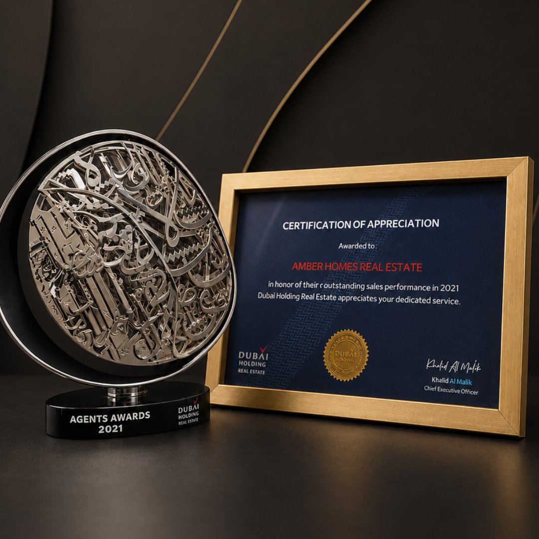 Saad Waqas — Top Platinum Sales Agency 2022 award, Amber Homes Real Estate, Meraas, Nakheel & Dubai Holding, The Black Onyx Awards Dubai