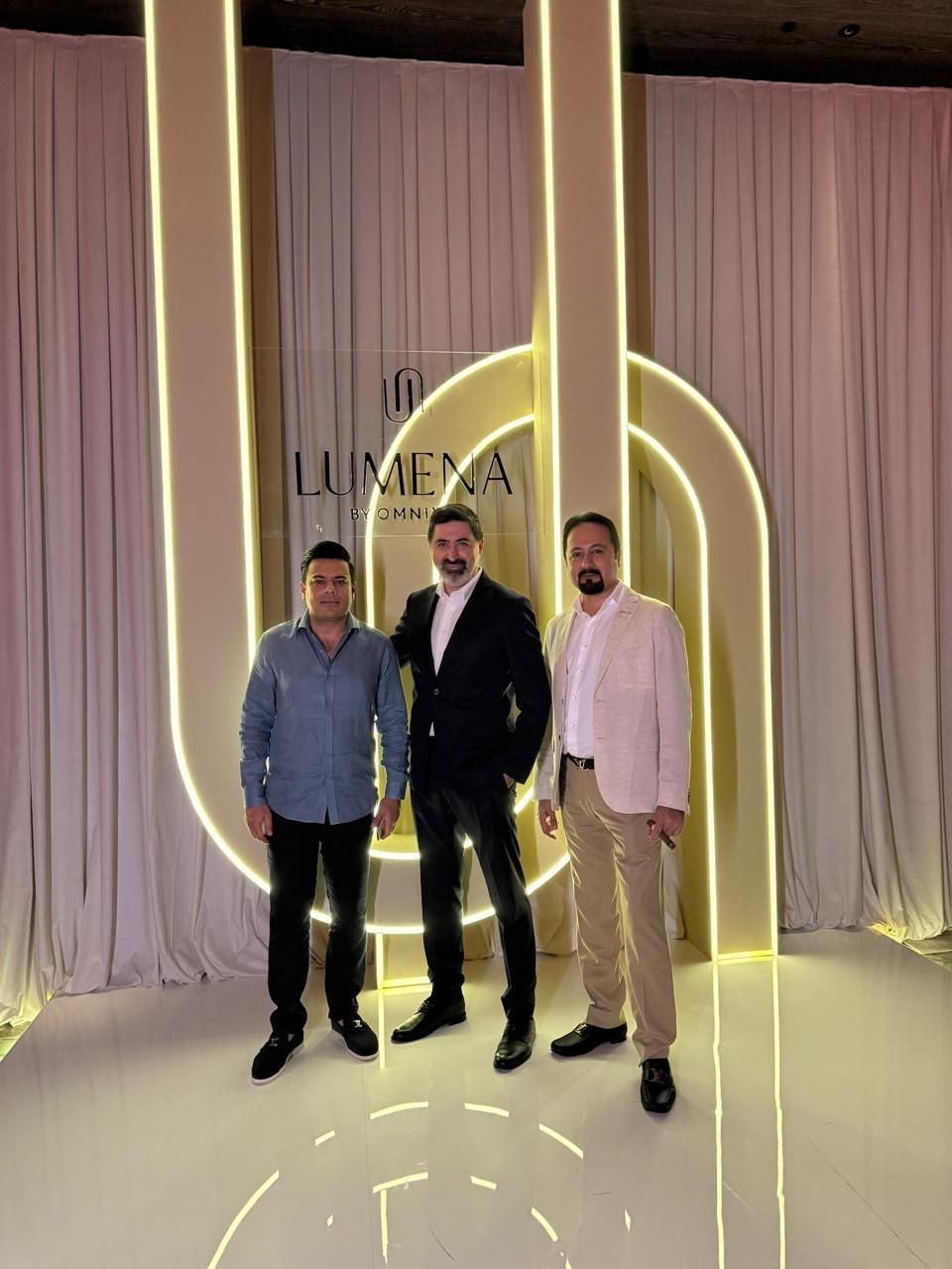 Saad Waqas at the Lumena by Omniyat success dinner in Dubai